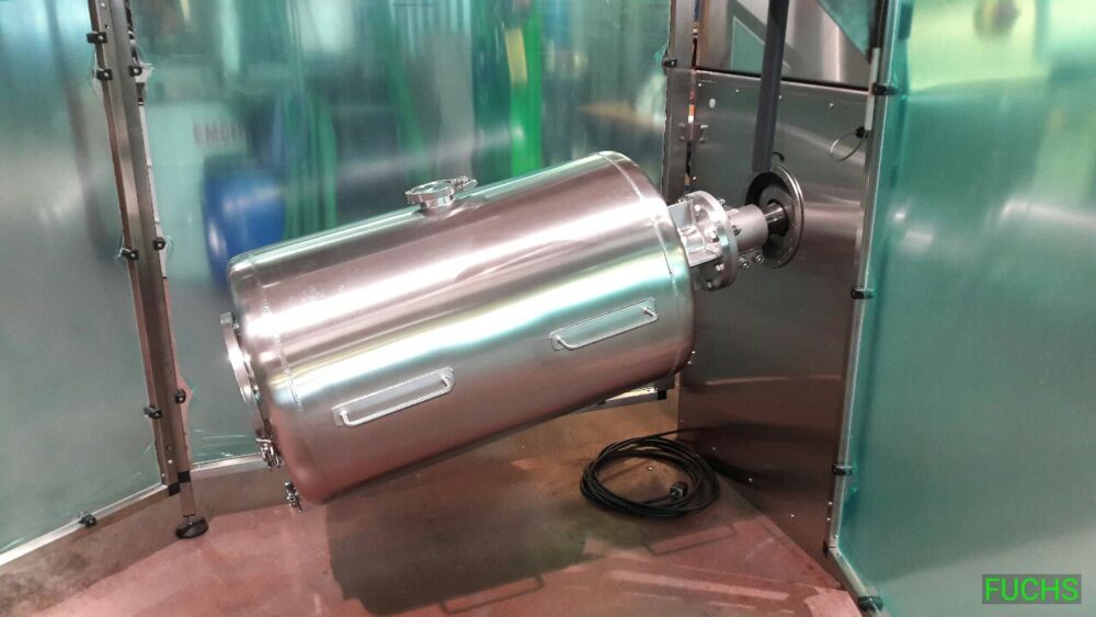Tumbler mixer MIXOMAT C-HE 200/- for pharmaceuticals
