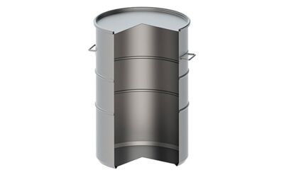 Stainless steel drum