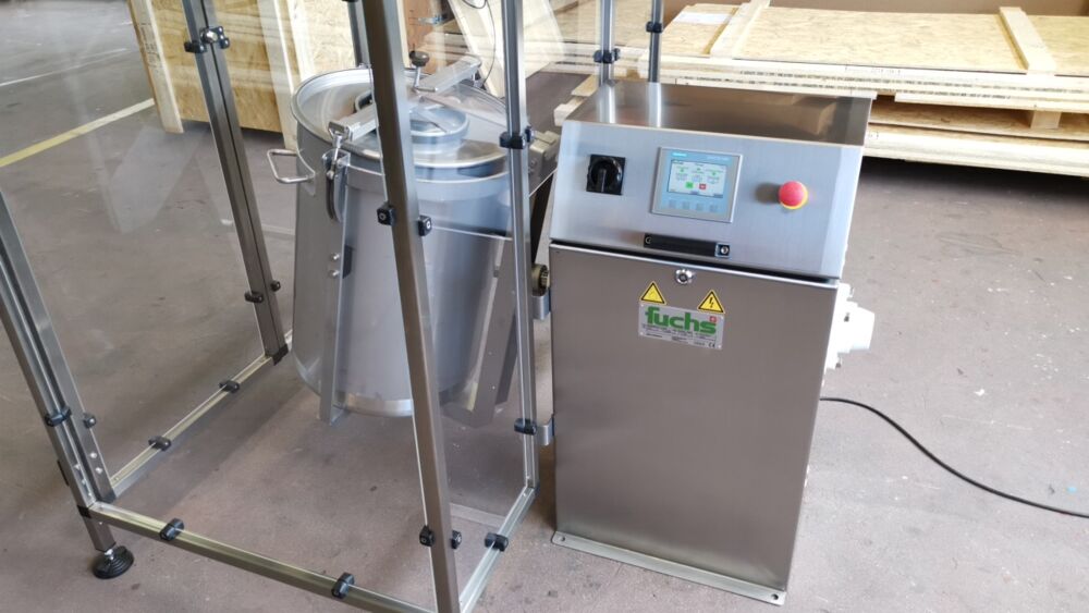 Fût en acier inox - Fuchs machine SA