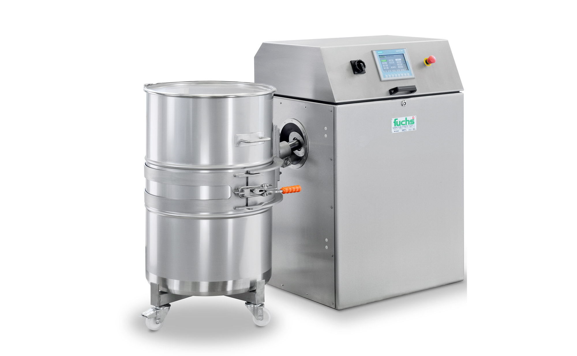 Fût en acier inox - Fuchs machine SA